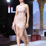 Block print with natural dye cut Dana hand work Gown