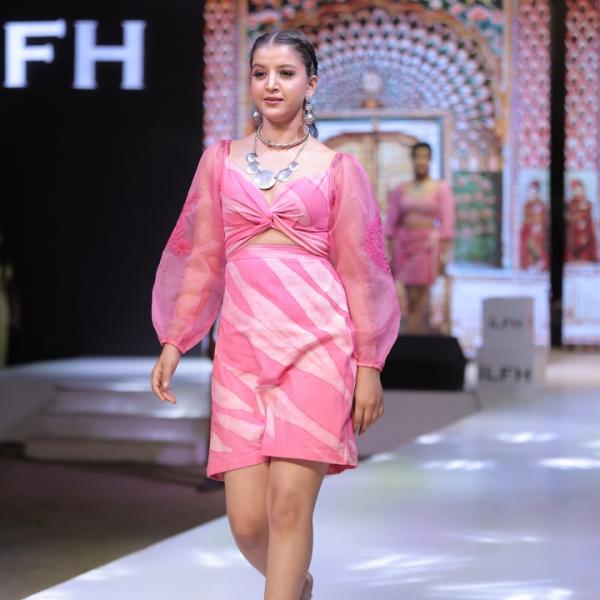 Crop Top and Skirt Set