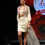 White hand embroidered 3 piece dress