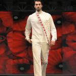 White men's pant paired with shirt